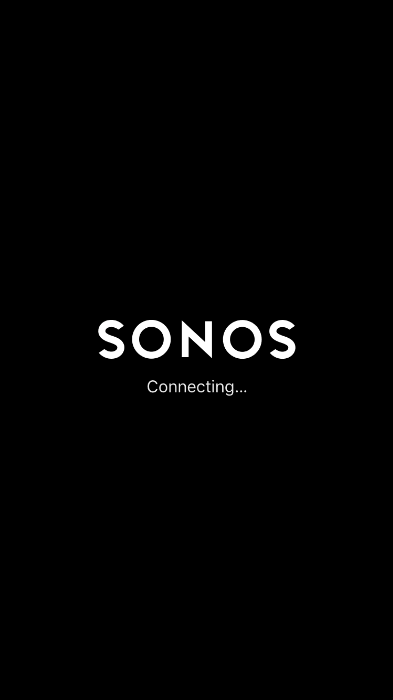 Sonos loading screen